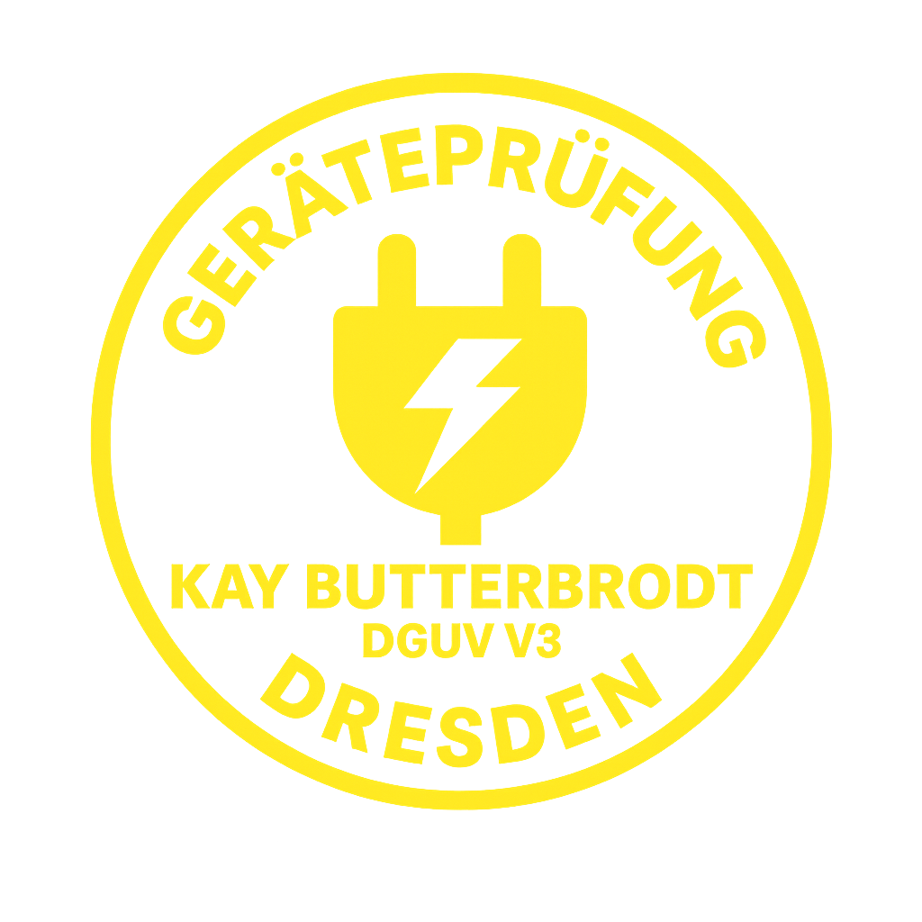Logo Geräteprüfung Kay Butterbrodt Dresden